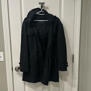 Black XS London Fog jacket. Fits more like a small